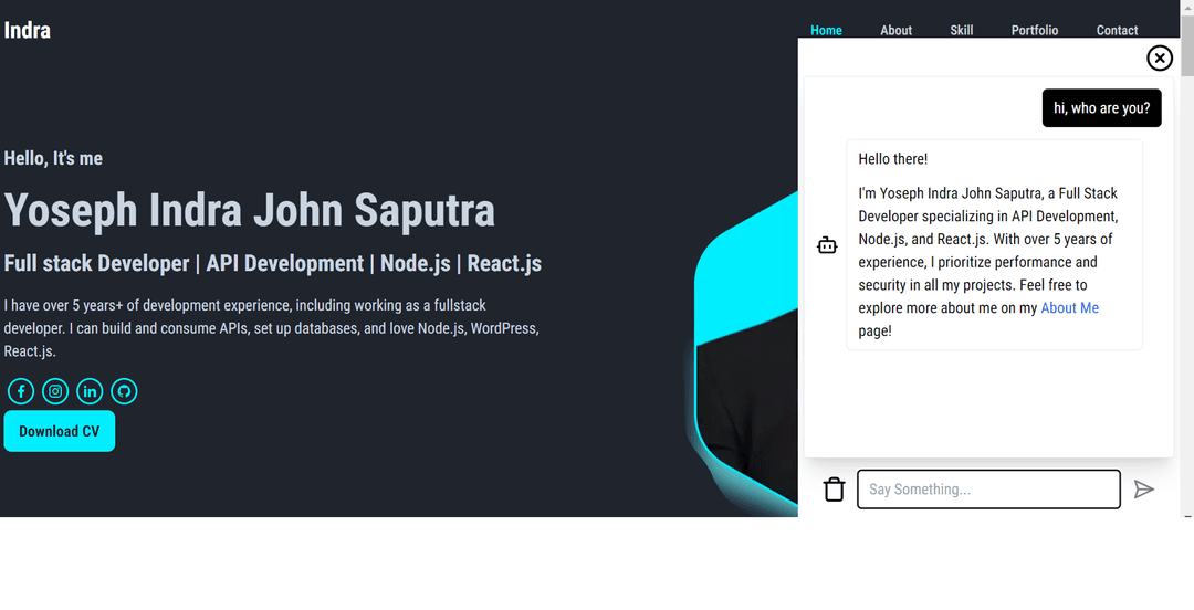 Chatbot AI Langchain